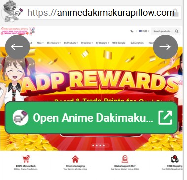 Anime Dakimakura Pillo