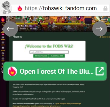 Forest Of The Blue Skin