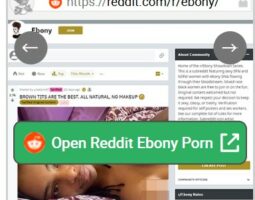 Reddit Ebony Porn
