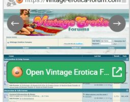 Vintage Erotica Forums
